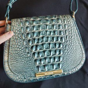 Brahmin Ombre Petrol Nadine EUC